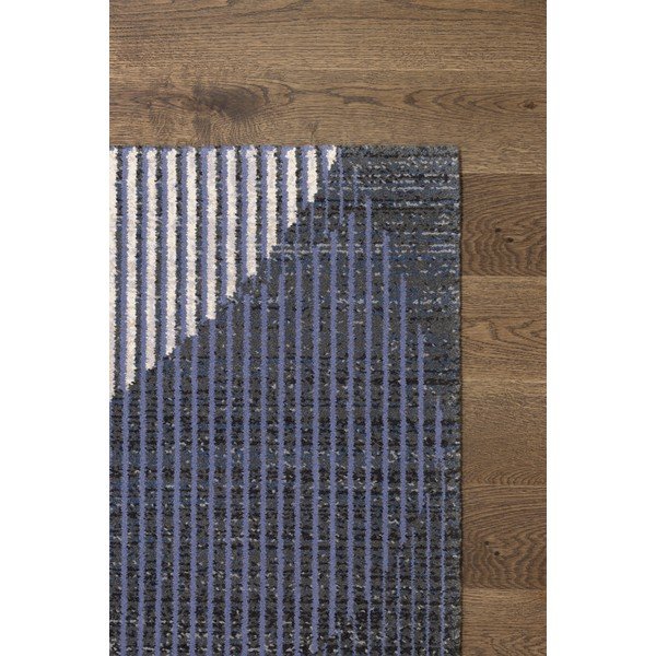 Тъмносин вълнен килим 100x180 cm Shades - Agnella-image-3