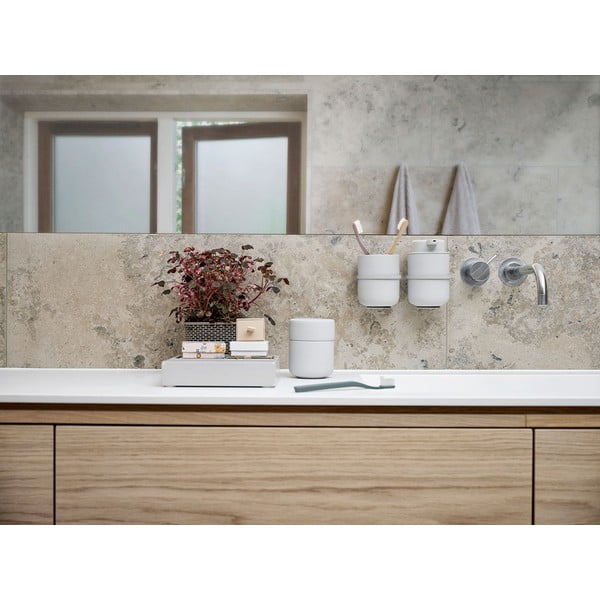 Сив фаянс организатор за баня Ume - Zone-image-4