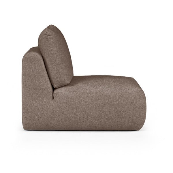 Кафяво кресло от букле Mirel – Rodier-image-3