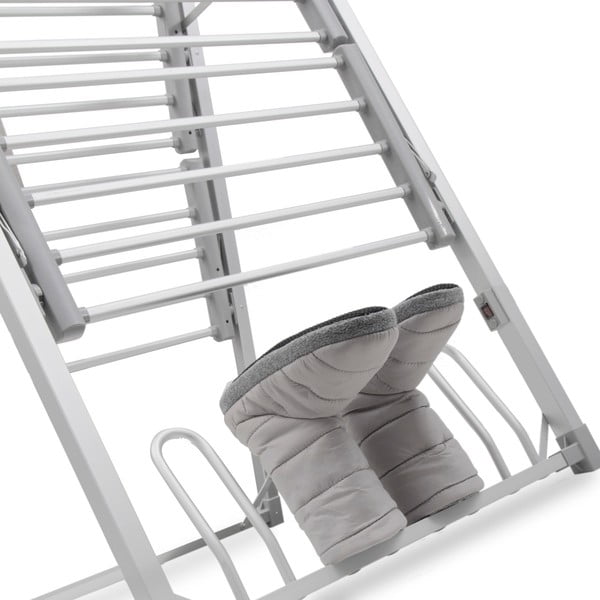Сив сгъваем електрически шкаф за дрехи - InnovaGoods-image-3