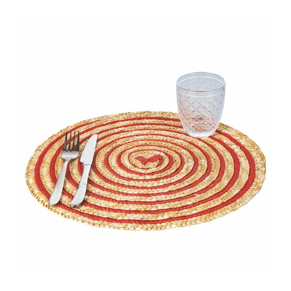 Подложки от рафия 6 броя ø 38 cm Spiral - Villa d'Este-image-1