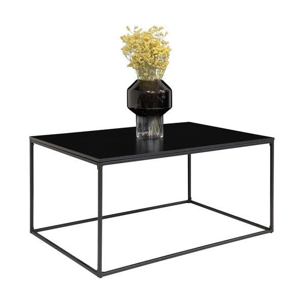 Черна масичка за кафе , 90 x 60 cm Vita - House Nordic-image-1