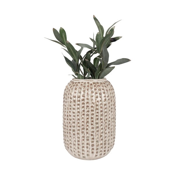 Бежова керамична ваза - House Nordic-image-1