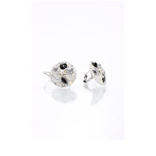 Обеци с елементи Swarovski Tenebris - Laura Bruni-image-1