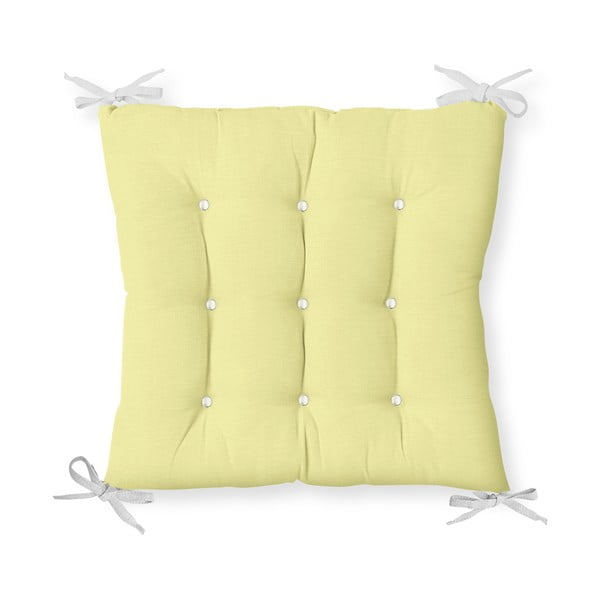 Възглавница за сядане от памучна смес Lime, 40 x 40 cm - Minimalist Cushion Covers