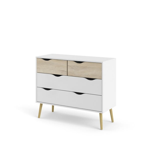 Бял скрин , 99 x 82 cm Oslo - Tvilum-image-4