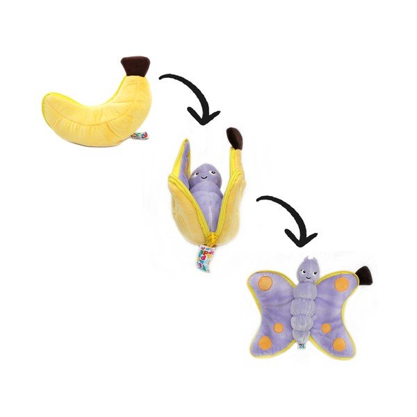 Плюшена играчка Flipetz 2in1 Poppet – Les Deglingos