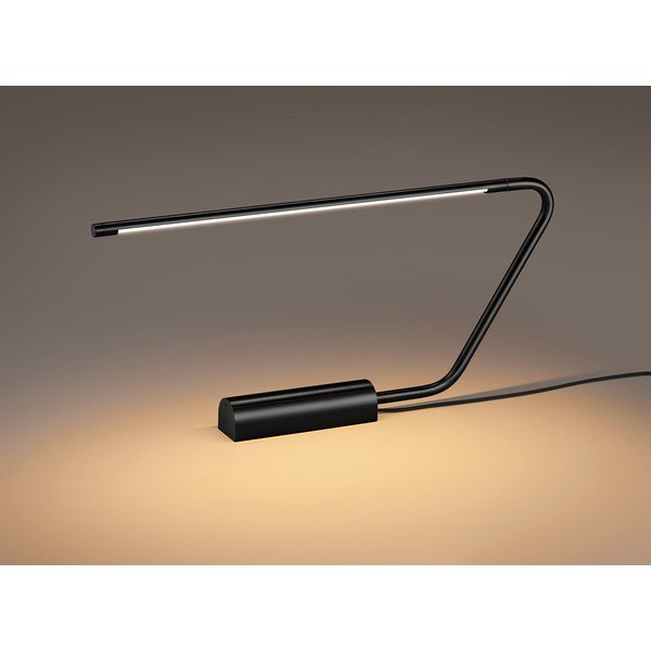 Черна LED настолна лампа (височина 33 cm) Olea – Trio Select-image-2