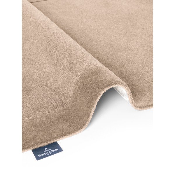 Бежов ръчно изработен килим със смес от вълна 80x150 cm Kari – Villeroy&Boch-image-4