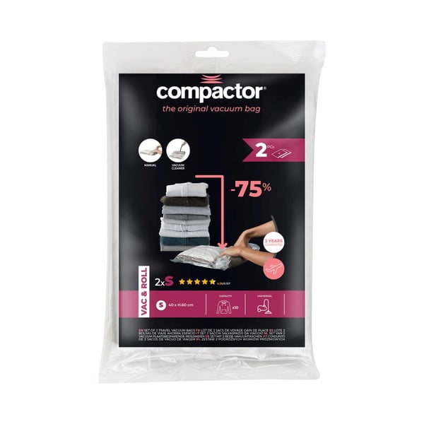 Вакуумни торбички в комплект от 2 броя Hanging Vacuum S – Compactor-image-3