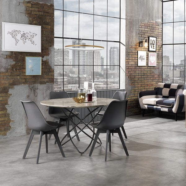 Висяща лампа в златист цвят, височина 92 cm Ring - Tomasucci-image-3