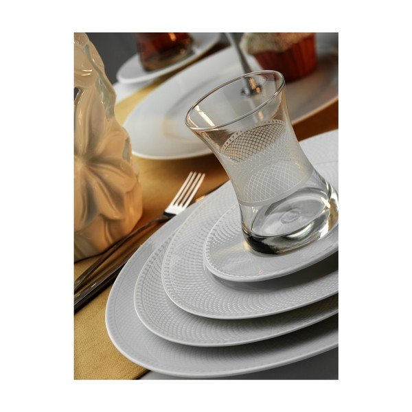 46dílná porcelánová sada Kutahya Čajový dýchánek-image-1