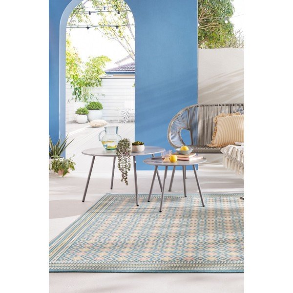 Светлозелен външен килим 160x230 cm Coast – Flair Rugs-image-1