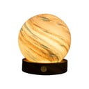 Кафява/в тъмно естествен цвят светлинна декорация с USB ø 8 cm Polar Cloud – Gingko