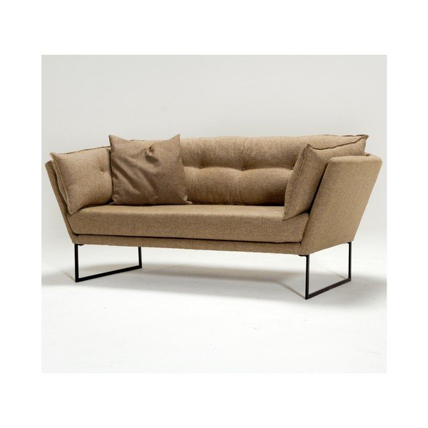 Пясъчнокафяв триместен диван Chill - Balcab Home-image-3