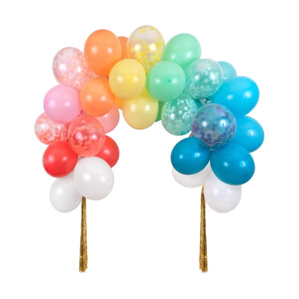 Парти аксесоари в комплект 40 бр. Rainbow Balloon Arch – Meri Meri