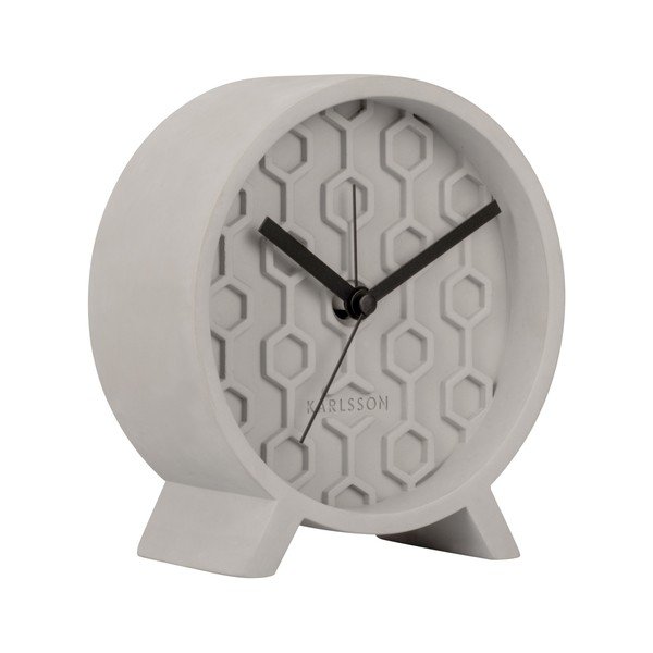 Часовник с будилник ø 13 cm Honeycomb - Karlsson-image-2