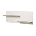 Бяла детска закачалка от декор от бряст Felicia – Roba