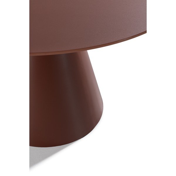 Кръгла трапезна маса със стъклен плот ø 120 cm Vida – MOME-image-4