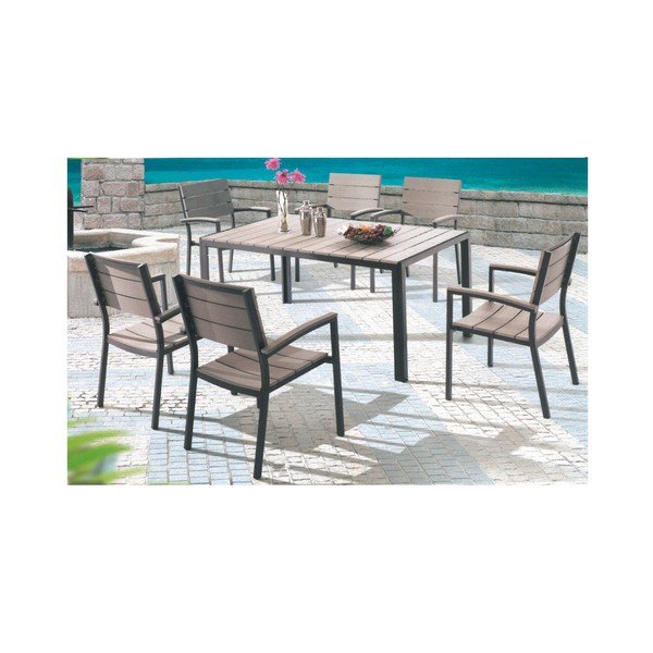 Градинска маса , 150 x 90 cm Olivia - Garden Pleasure-image-4