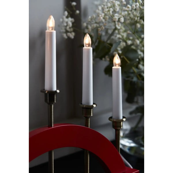 Червена коледна светлинна украса Bridge – Markslöjd-image-2