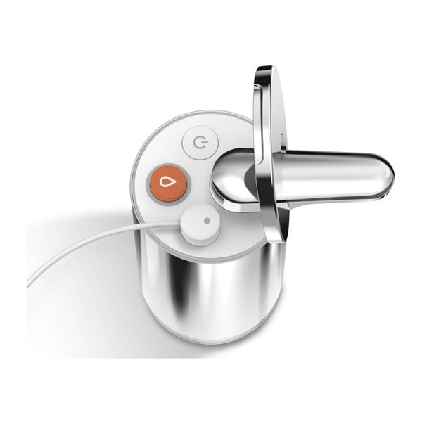 Автоматичен стоманен дозатор за сапун в сребристо 266 ml - simplehuman-image-2