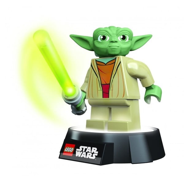 LEGO baterka a noční lampa Yoda