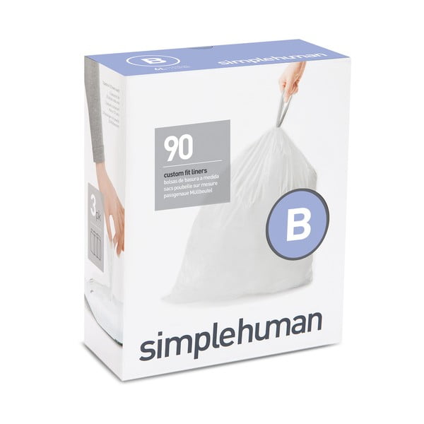 Торби за боклук 90 бр. 6 l B – simplehuman