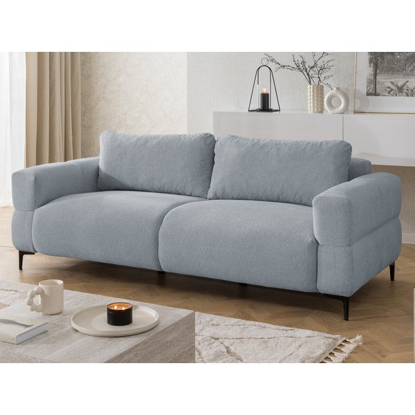 Сиво-син диван 217 cm Helio – Ropez-image-1