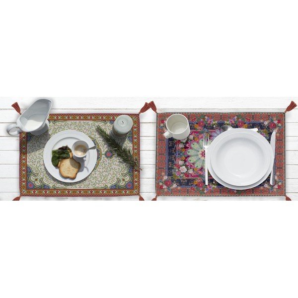 Комплект от 2 подложки, 45 x 30 cm Mandalas - Madre Selva-image-1