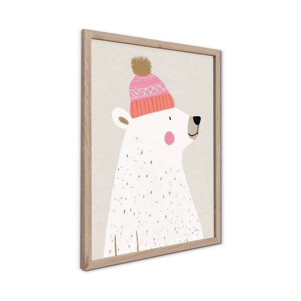 Детска картина 30x40 cm White Bear – Styler-image-4