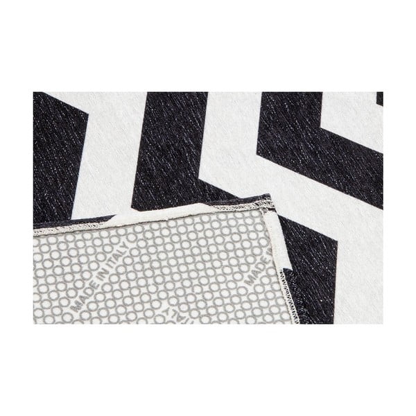 Черно-бял мокет , 60 x 150 cm Optical - Floorita-image-3