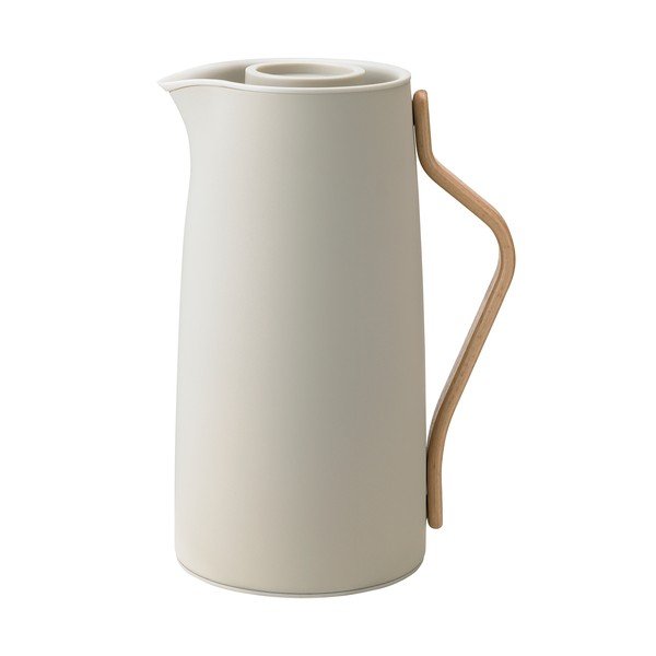 Бежова термо кана от неръждаема стомана 1,2 l Emma – Stelton