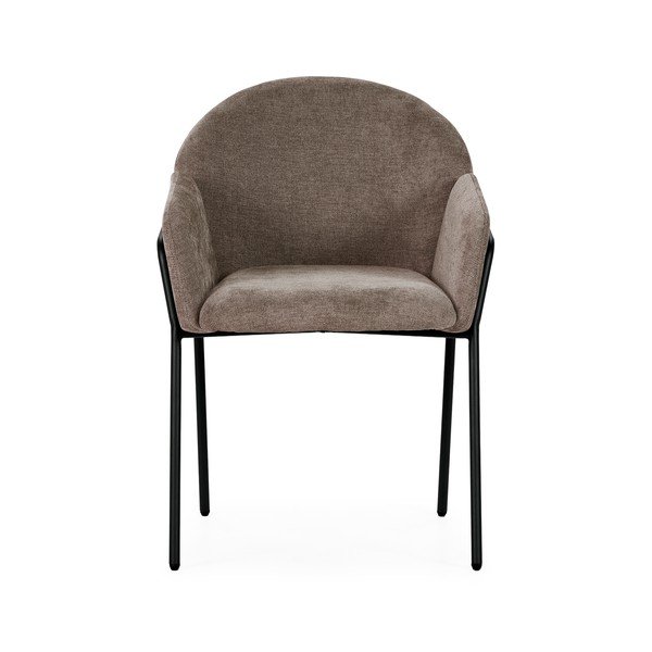 Прасковени тапицирани трапезни столове в комплект 2 бр. Aslin – MOME-image-2