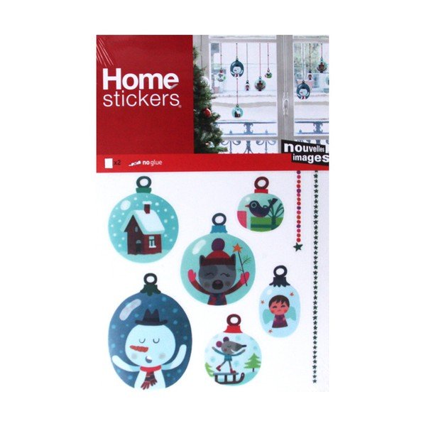 Elektrostatická samolepka Skleněné ozdoby-image-1