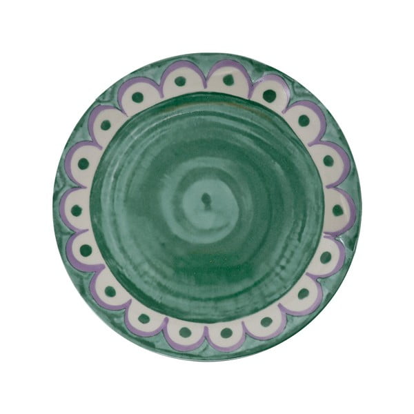 Зелени порцеланови чинии в комплект от 6 бр. ø 27 cm Tangeri green – Villa Altachiara