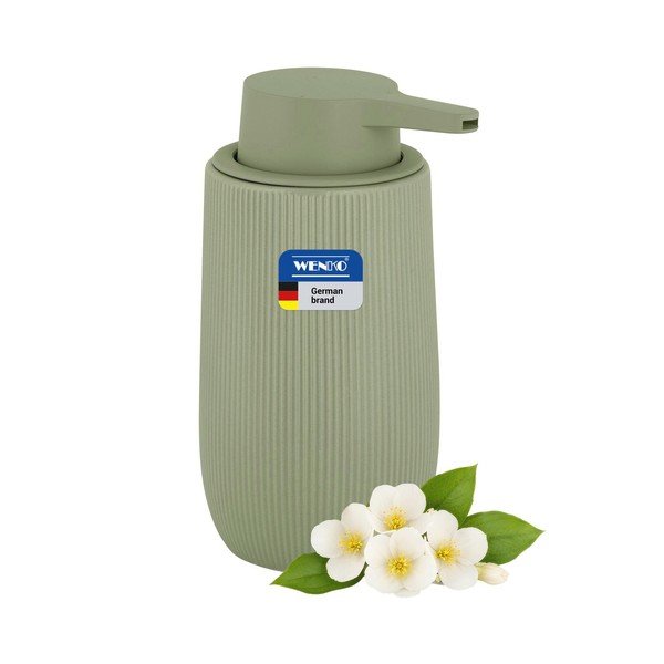 Зелен пластмасов диспенсер за сапун 400 ml Fablo – Wenko-image-3