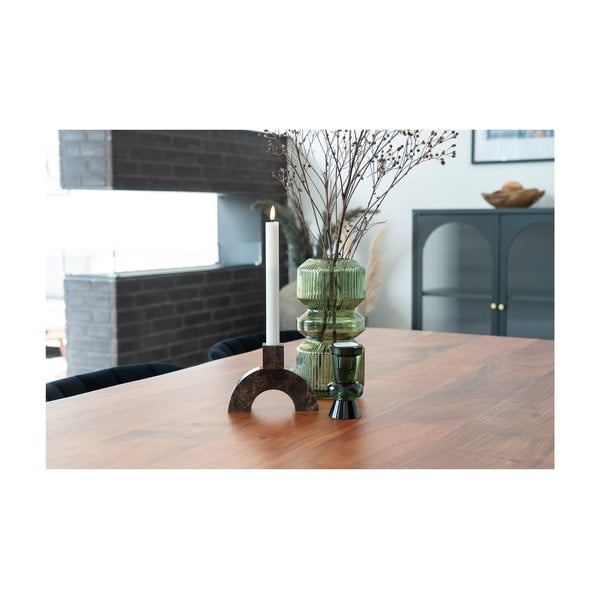 Зелена стъклена ваза - House Nordic-image-1