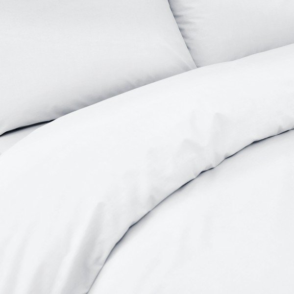 Бяло спално бельо от органичен памук Органично, 200 x 200 cm - Bianca-image-2