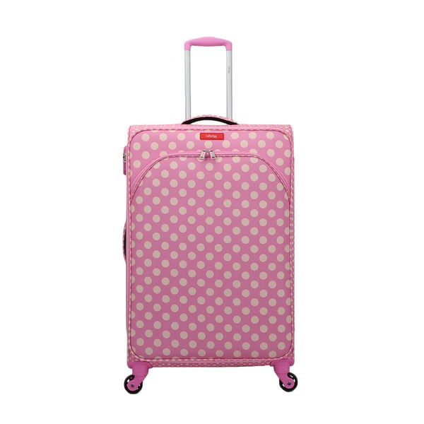Розов багаж на 4 колела Lollipops Jenny, височина 77 cm - LOLLIPOPS