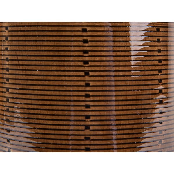 Кафява керамична ваза Бутилка, височина 14 cm - PT LIVING-image-3