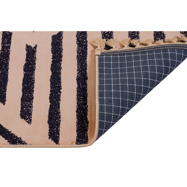 Бежов миещ се килим 150x80 cm - Vitaus-image-2