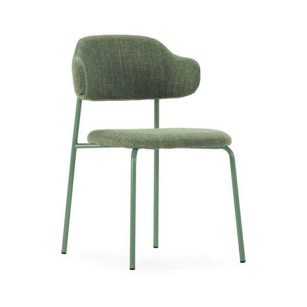 Зелени трапезни столове в комплект от 4 бр. Adriel – Marckeric