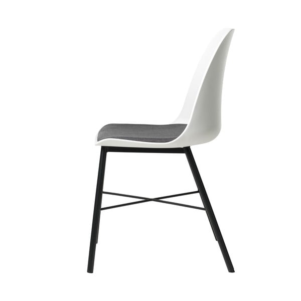 Комплект от 2 стола в бяло и сиво Whistler - Unique Furniture-image-2