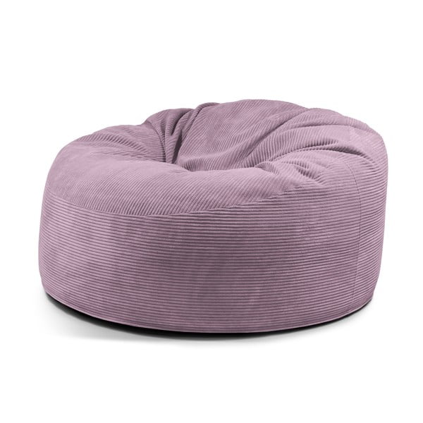 Лилав пуф от рипсено кадифе Om 135 – SLOWDOWN