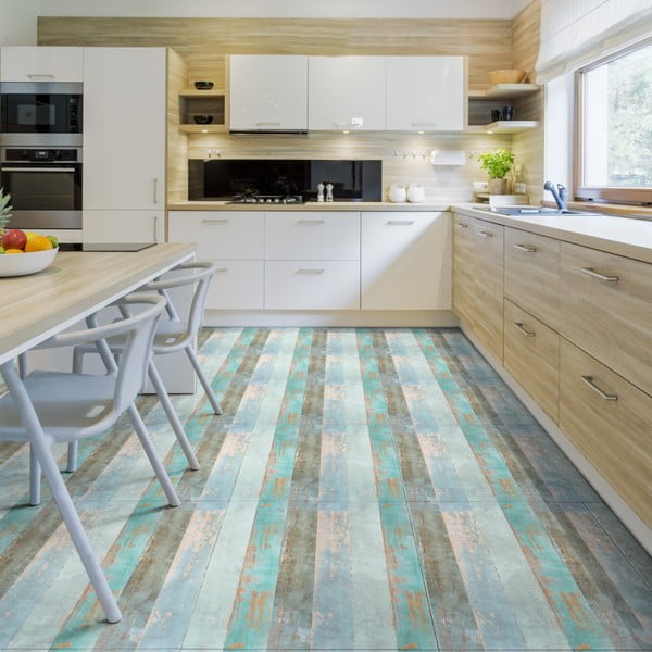 Стикер за под Ambiance Floor Sticker Parquet Floor Côte d'Opale, 90 x 60 cm-image-1