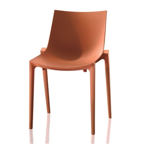 Oranžová židle Magis Zartan