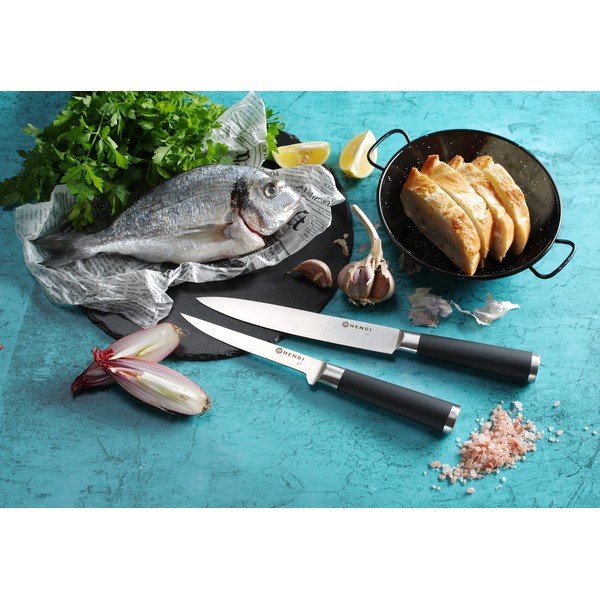 Комплект ножове 9 бр. от неръждаема стомана – Hendi-image-1