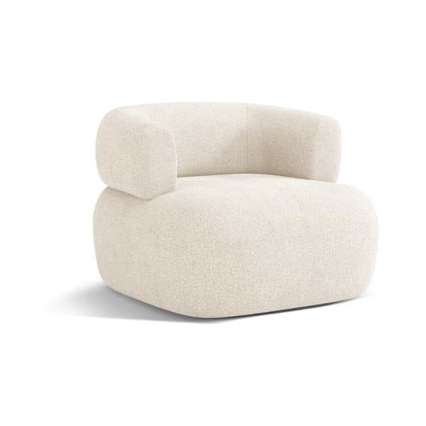 Бежово кресло от букле Jenny – Micadoni Home