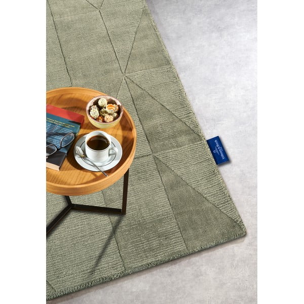 Зелен ръчно изработен вълнен килим 80x150 cm Ursule – Villeroy&Boch-image-2